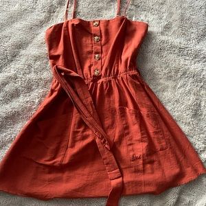 Rustic colored dress